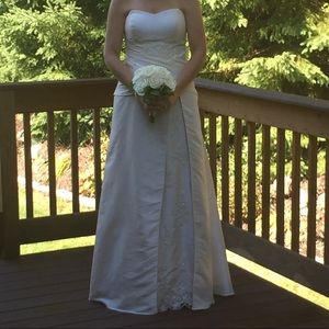 Champagne Wedding Dress